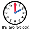 two o'clock